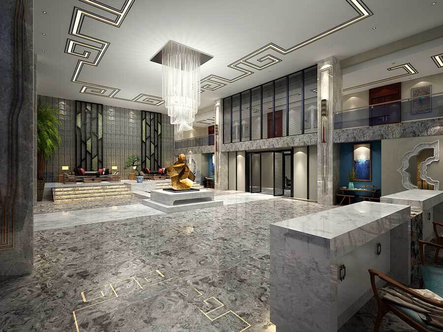 新中式风格酒店照明设计方案