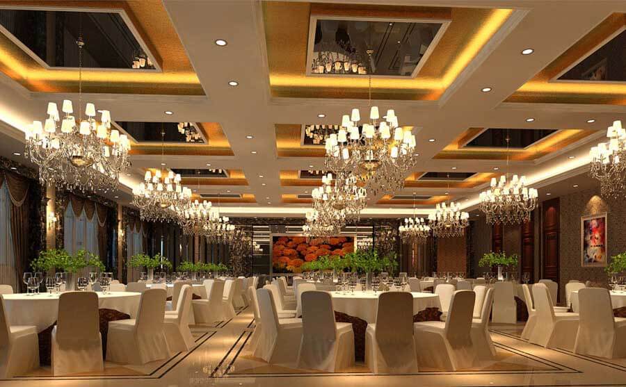 新中式风格酒店宴会厅照明设计公司